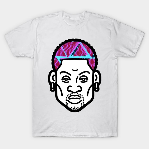 rodzilla-dennis Rodman design T-Shirt by MN-STORE